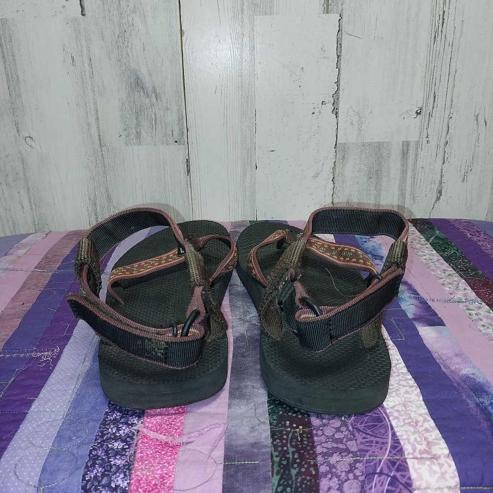 Teva Black and Brown Sandals - Picture 6 of 8